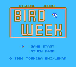 Bird Week - Nintendo Famicom - Complete