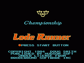 Championship Lode Runner - Nintendo Famicom - Complete