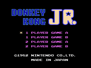 Donkey Kong Jr. - Nintendo Famicom - Complete