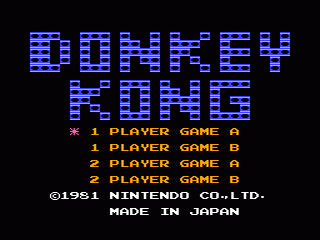 Donkey Kong - Nintendo Famicom - Complete