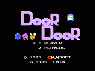 Door Door - Nintendo Famicom - Complete