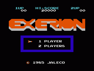 Exerion - Nintendo Famicom - Complete