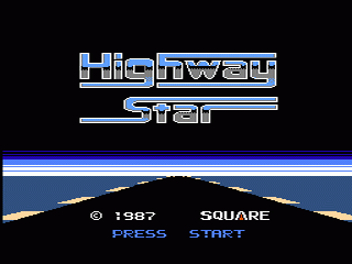 Highway Star (Rad Racer) - Nintendo Famicom - Complete