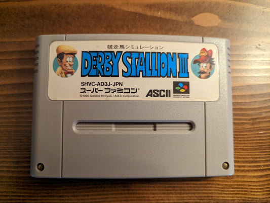 Derby Stallion 3 III - Nintendo Super Famicom - Loose Cart