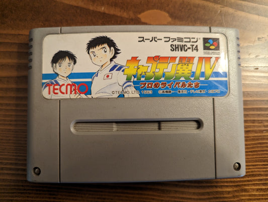 Captain Tsubasa IV - Pro no Rival-tachi - Nintendo Super Famicom - Loose Cart