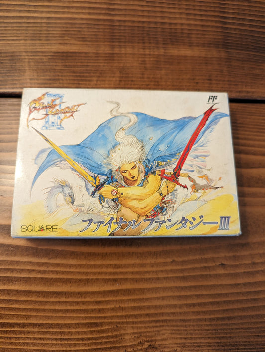 Final Fantasy 3 III - Nintendo Famicom - Complete