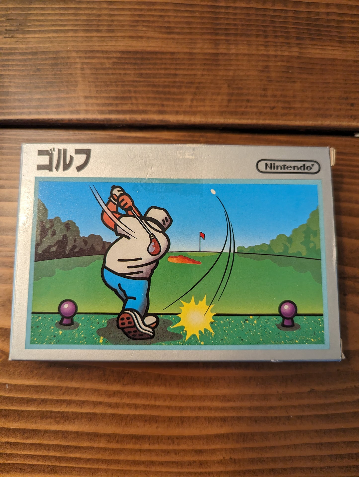 Golf (Silver Box) - Nintendo Famicom - Complete