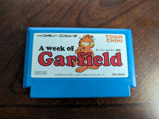 A Week of Garfield - Nintendo Famicom - Loose Cart