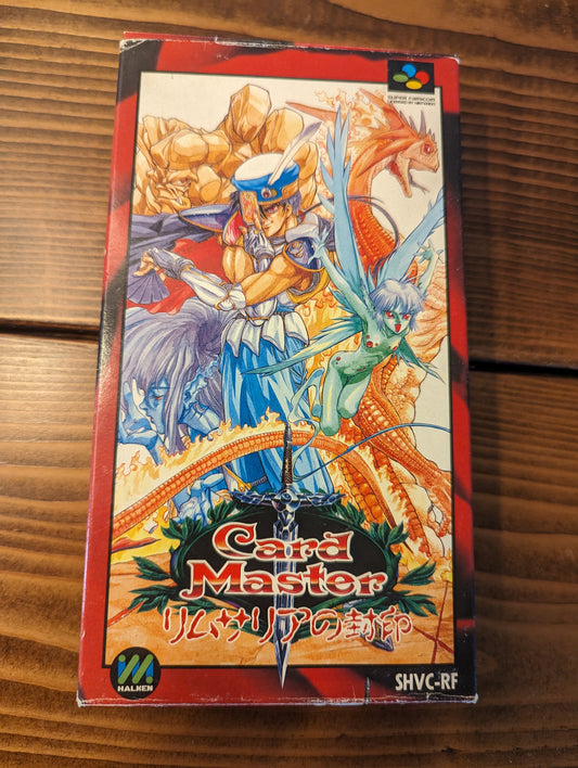 Card Master - Rimusaria no Fuuin (Arcana) - Nintendo Super Famicom - Complete