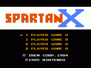 Spartan X - Nintendo Famicom - Complete