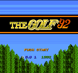 The Golf '92 - Nintendo Famicom - Complete