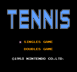 Tennis - Nintendo Famicom - Complete