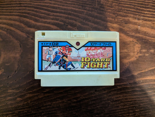 10-Yard Fight - Nintendo Famicom - Loose Cart