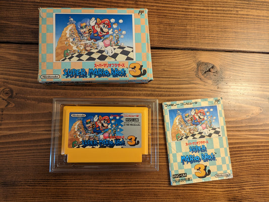 Super Mario Bros 3 - Nintendo Famicom - Complete