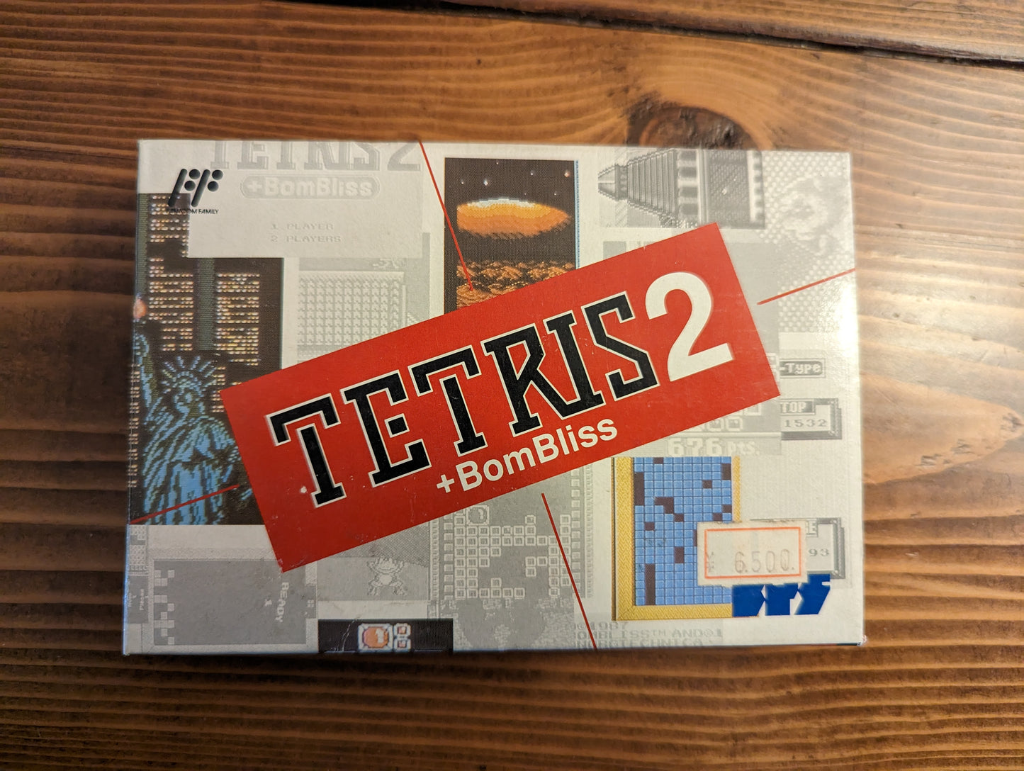 Tetris 2 + Bombliss - Nintendo Famicom - Complete