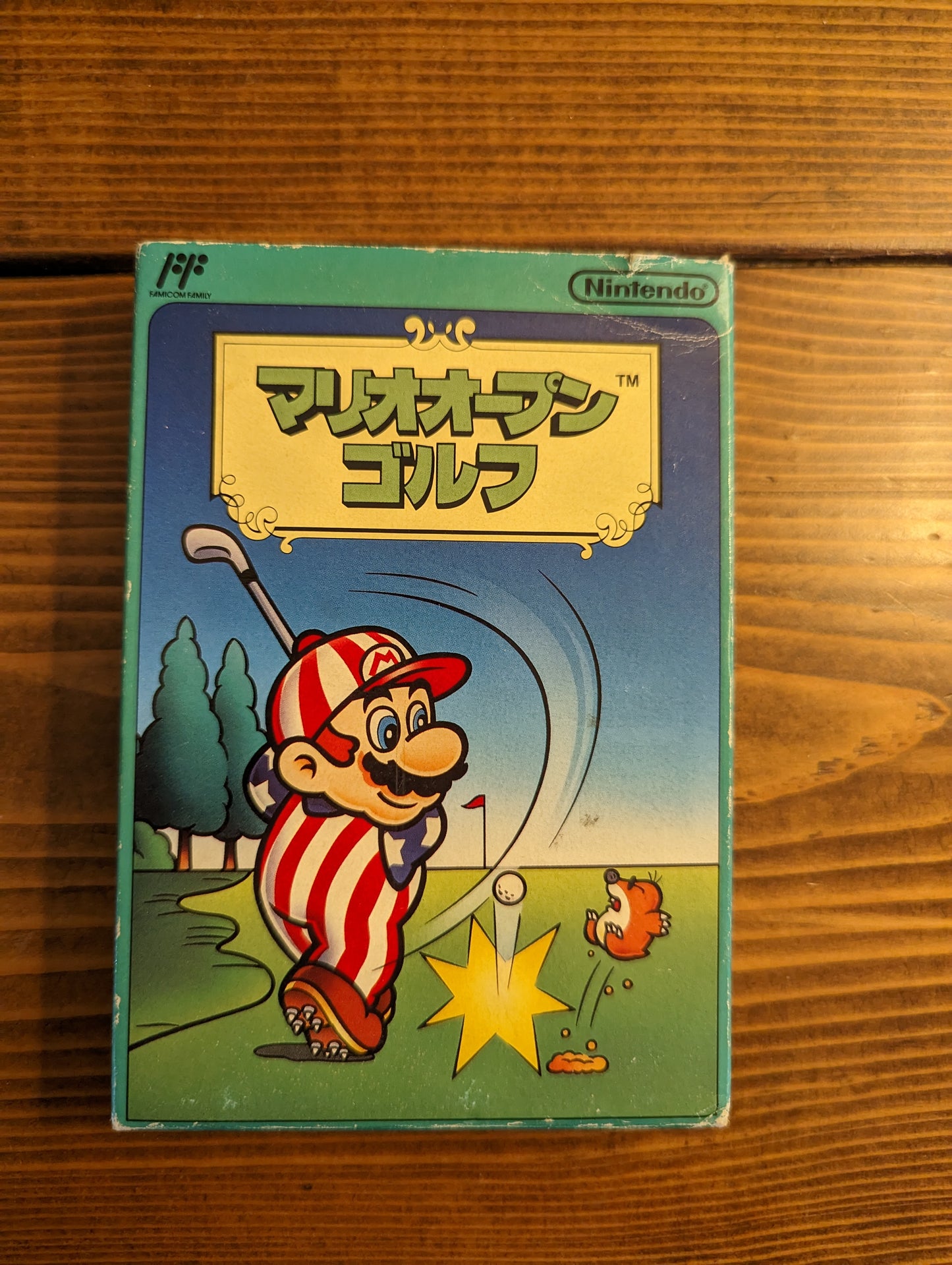 Mario Open Golf - Nintendo Famicom - Complete