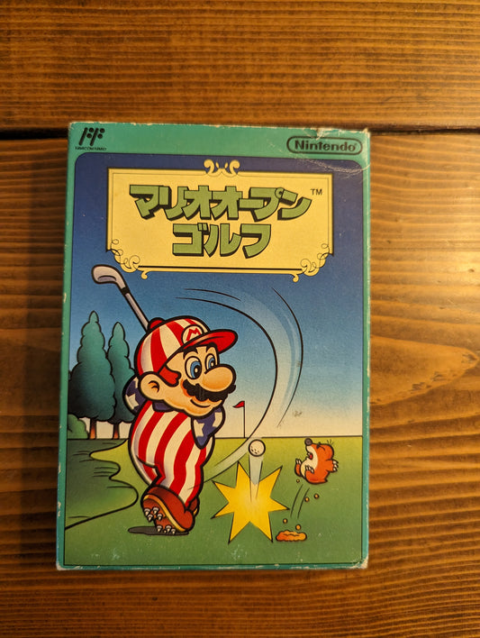 Mario Open Golf - Nintendo Famicom - Complete