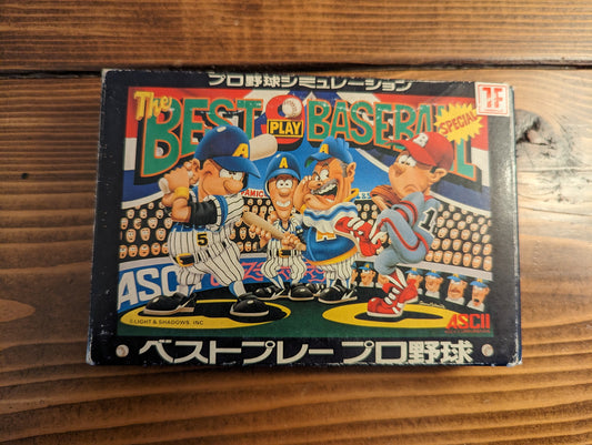 Best Play Pro Baseball Special - Nintendo Famicom - Complete