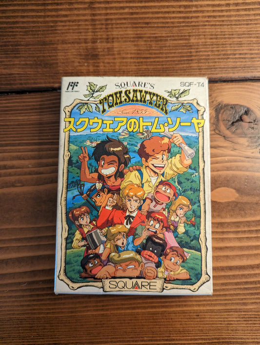 Square's Tom Sawyer - Nintendo Famicom - Complete