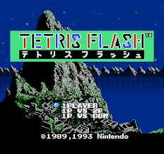 Tetris Flash - Nintendo Famicom - Complete