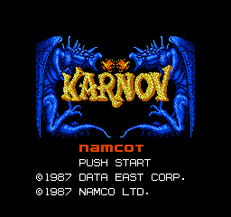 Karnov - Nintendo Famicom - Complete